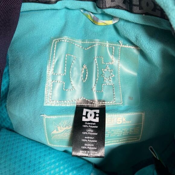 DC Women's Medium Ace Exotex 5K Series Snowboard Ski Snow Pants Multicolor Plaid - Picture 16 of 16